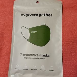 EVOLVE TOGETHER  3 PLY FACE MASKS